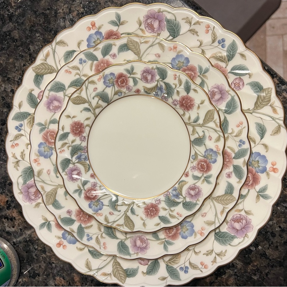 Noritake La Prada Pattern ~ 3 Piece Place Setting